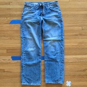 Zara Blue Wide Leg Pants